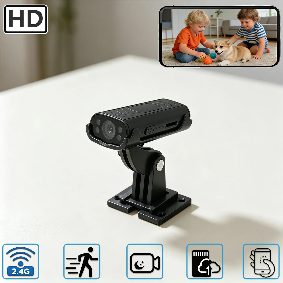 Compact Indoor Security Camera