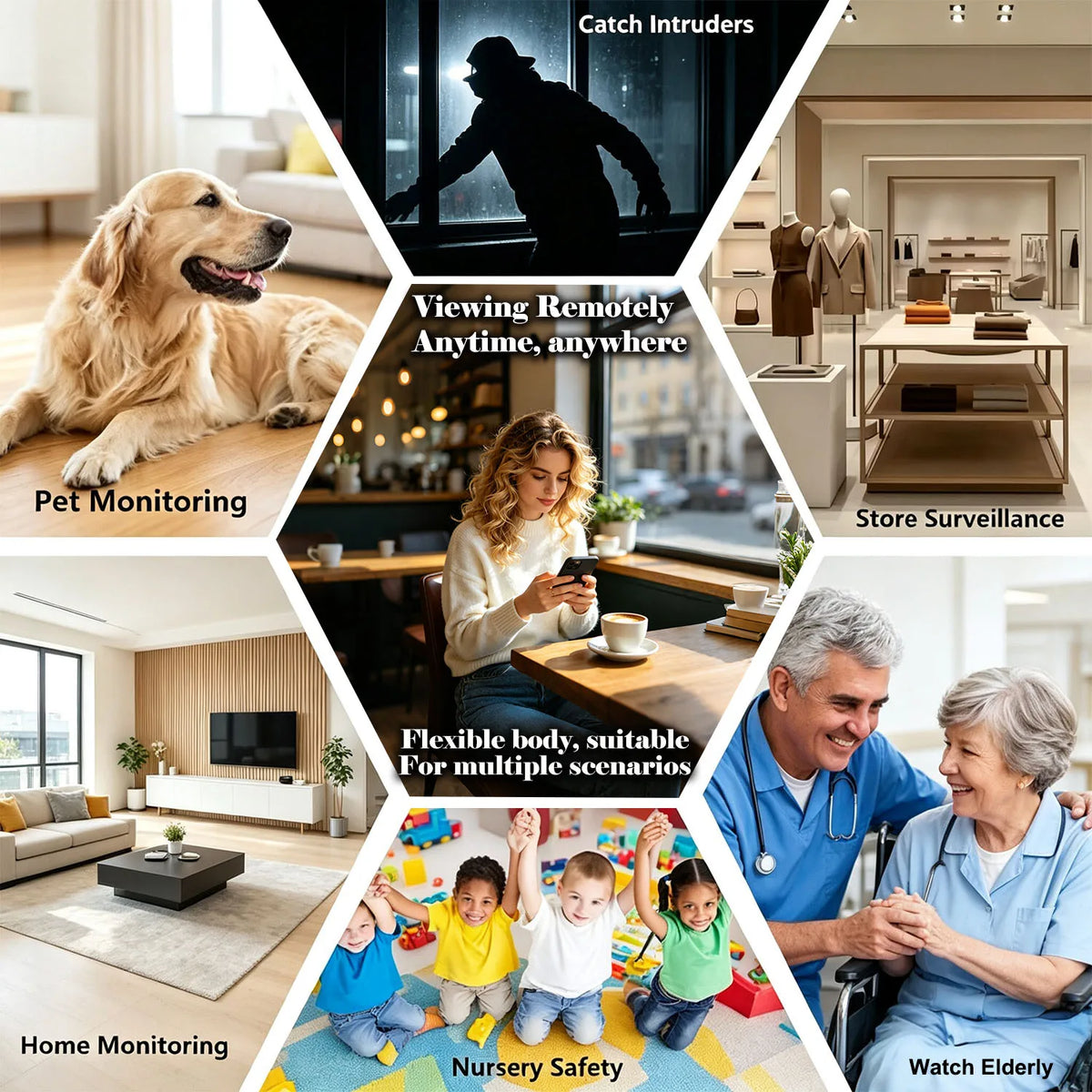 Compact Indoor Security Camera