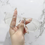 Transparent Computer Glasses Frame  Anti Blue Light