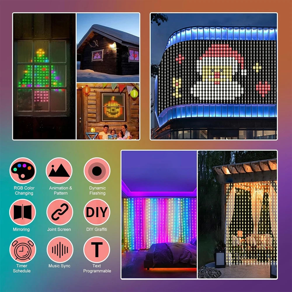 Smart LED Curtain Light