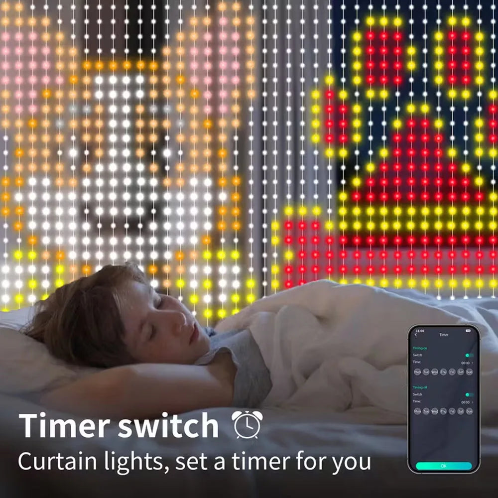 Smart LED Curtain Light