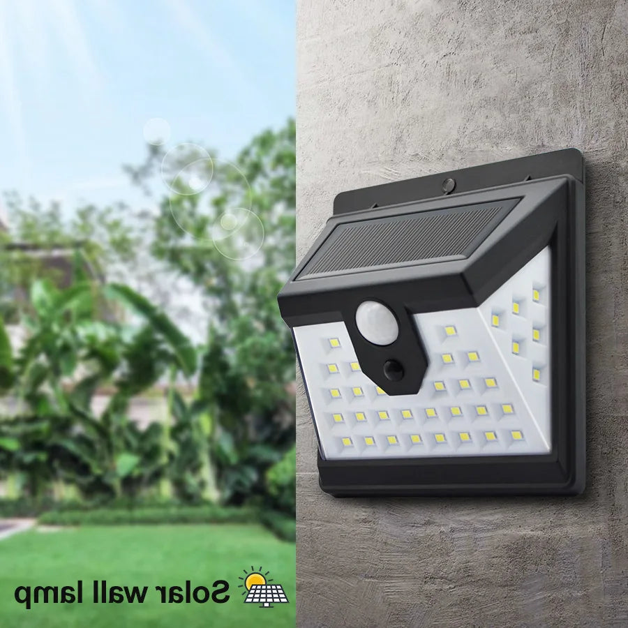 Smart Solar Wall Light