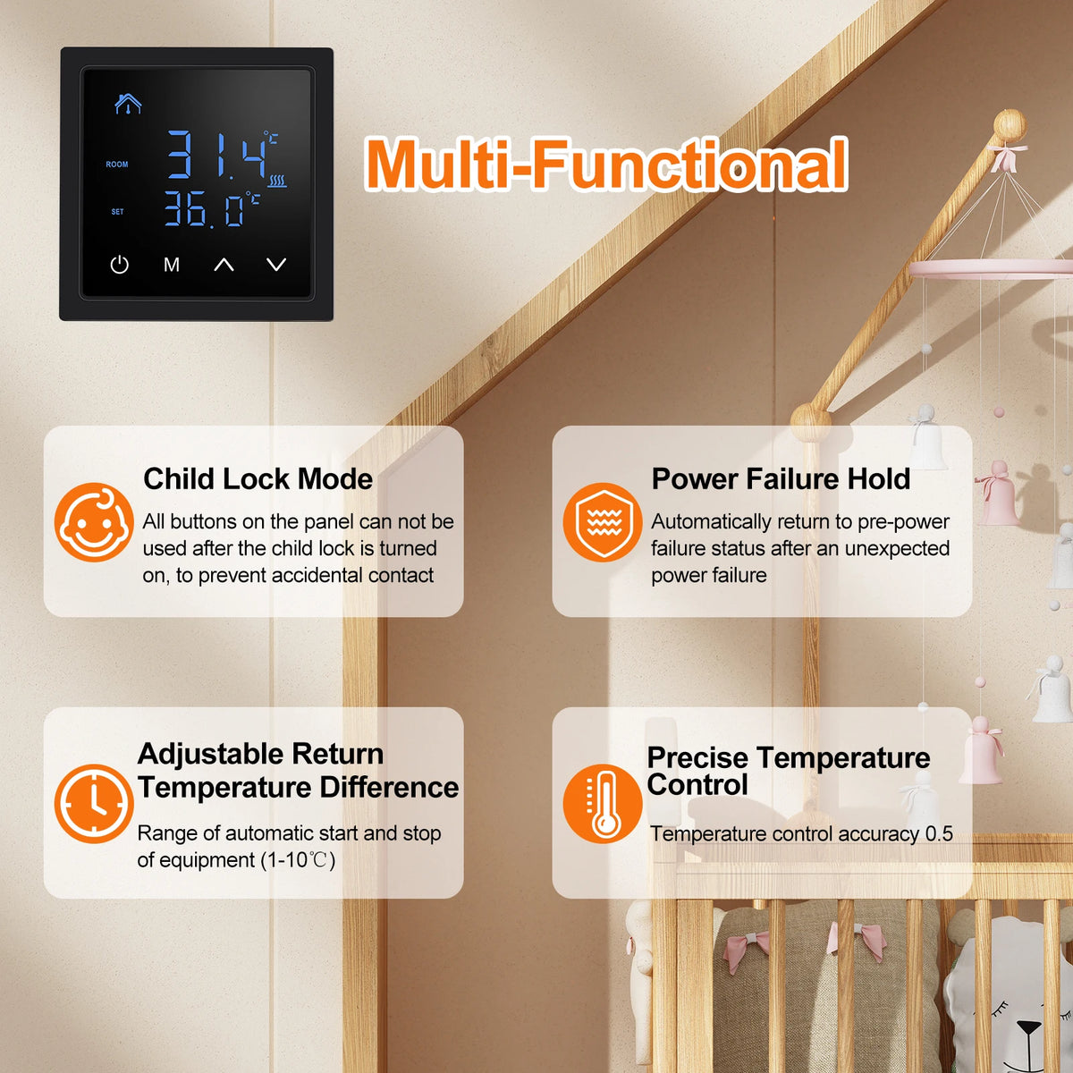 Smart Thermostat 16A