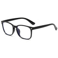 Portable Blue Light Blocking Glasses Black Leopard Square Anti Blue Ray Office Computer Goggles
