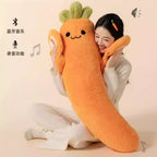Okya Eggplant King Plush Sleep Pillow Soft Leg Clamp Pillow Soothing Comfortable Sleep Aid For Pregnant Women Cozy Bedroom Gift
