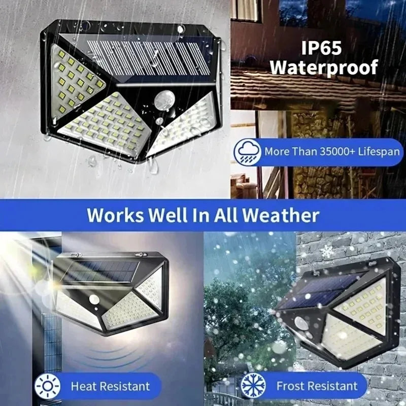 Smart Solar LED Wall Light