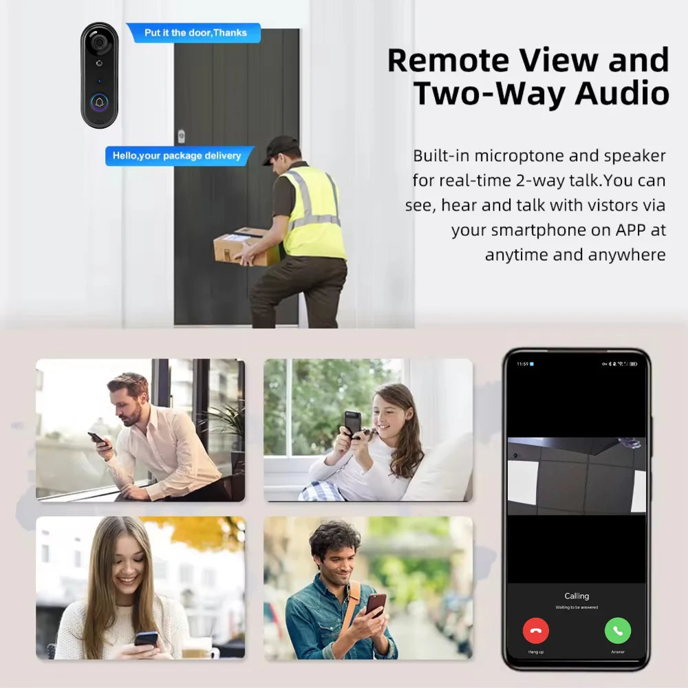 WiFi Video Doorbell Camera