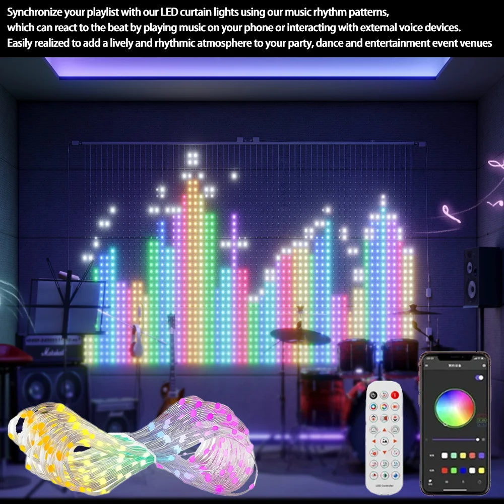 Smart LED Curtain Light