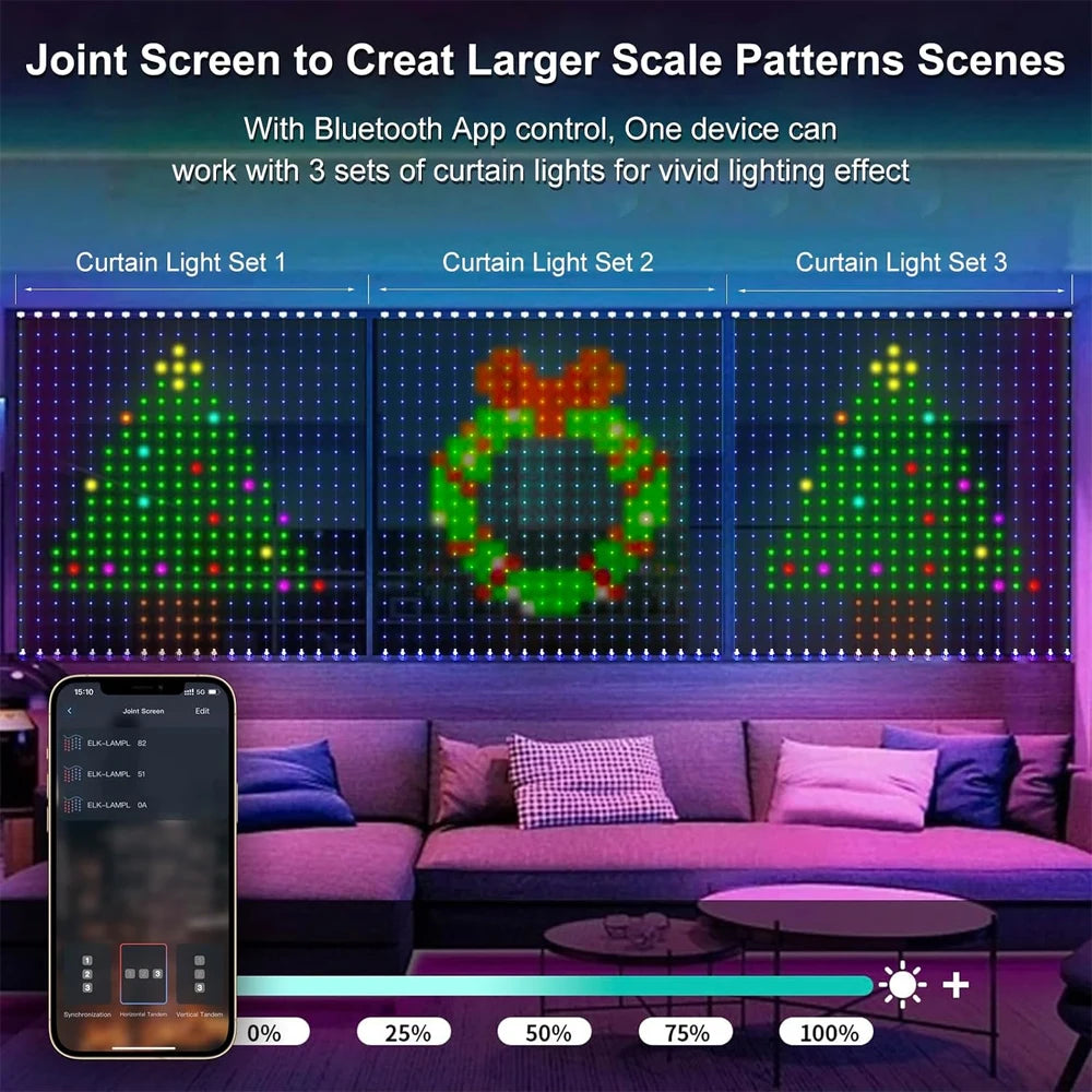 Smart LED Curtain Light