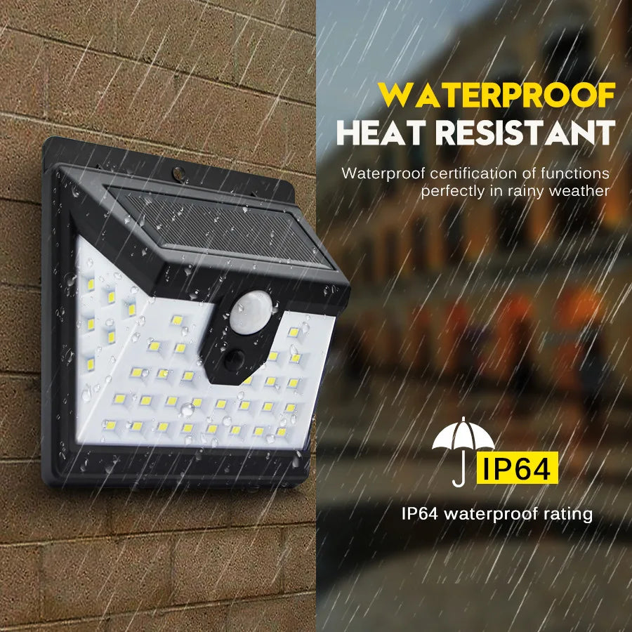 Smart Solar Wall Light