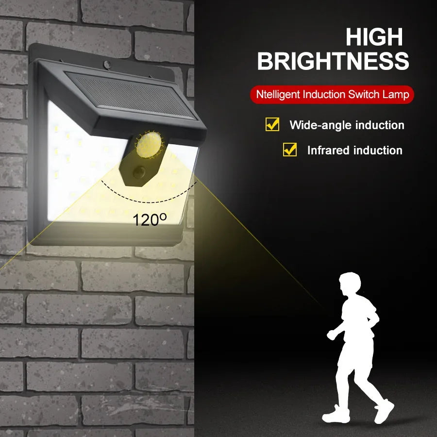 Smart Solar Wall Light