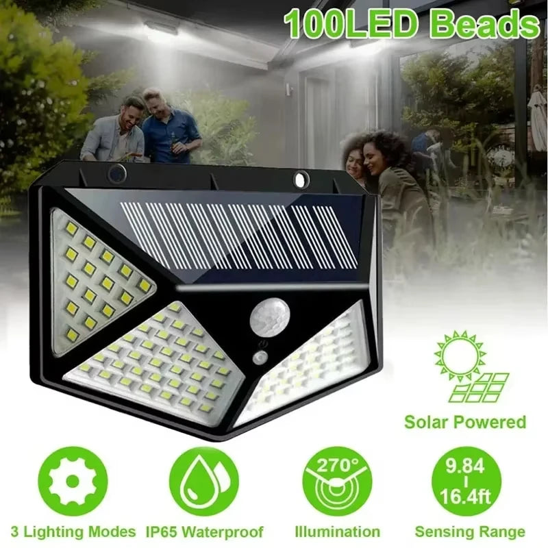 Smart Solar LED Wall Light