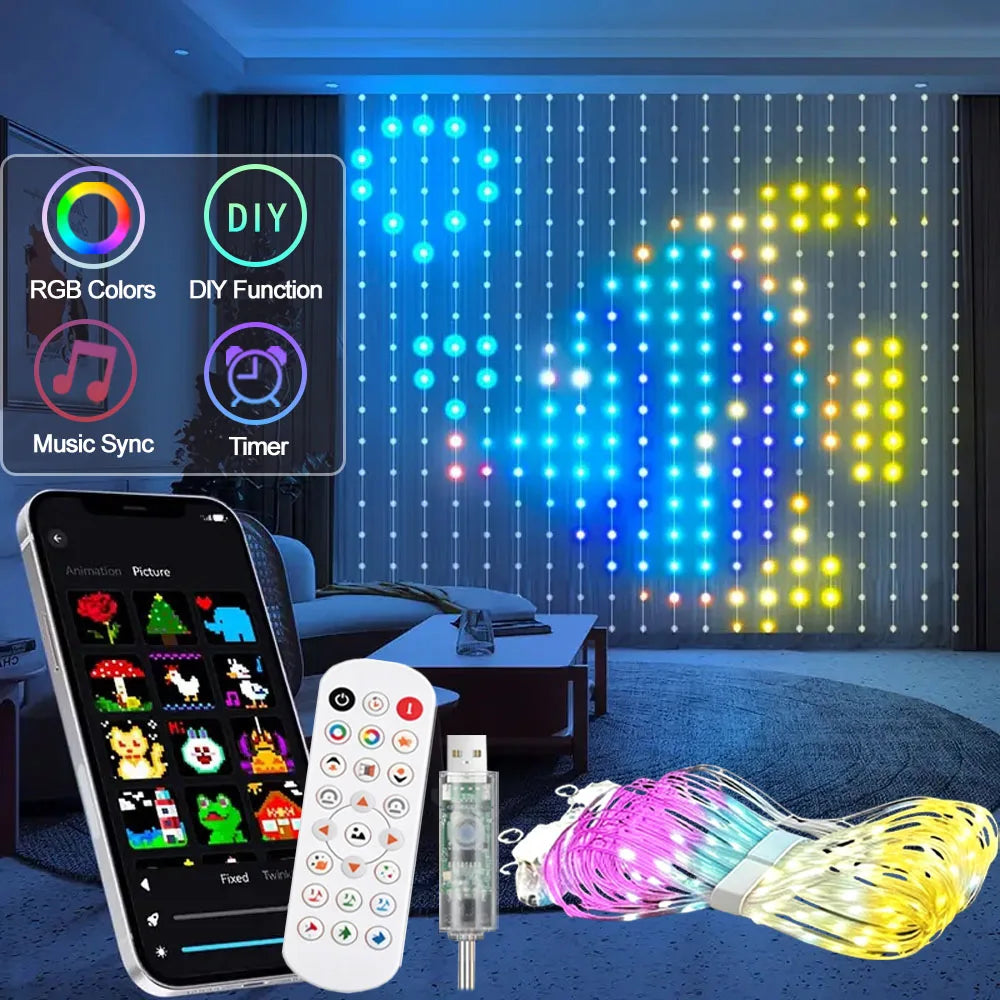 Smart LED Curtain Light